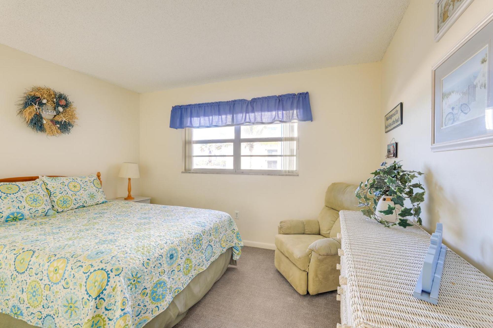 Central Cocoa Beach Condo With View, Steps To Beach! Exterior foto